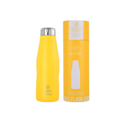 Estia Save Aegean Travel Flask 500 ml Pineapple Yellow