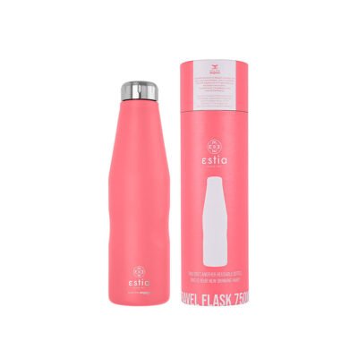 Estia Travel Flask Save The Aegean 750 ml. Fusion Coral