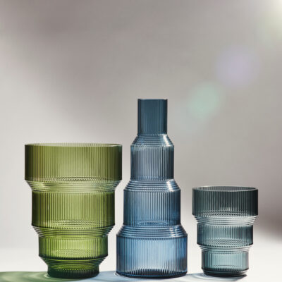 Kosta Boda Pavilion Vase Green 259 mm
