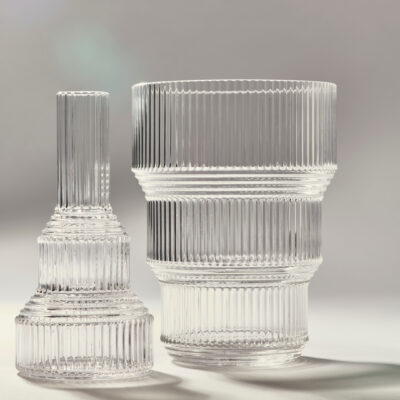 Kosta Boda Pavilion Tulip Vase Clear 173 mm