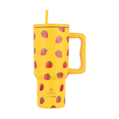 Estia Straw Tumbler XL Sta 900 ml. Berry Bright