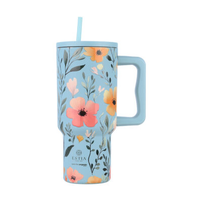 Estia Straw Tumbler XL Sta 900 ml. Sky Garden
