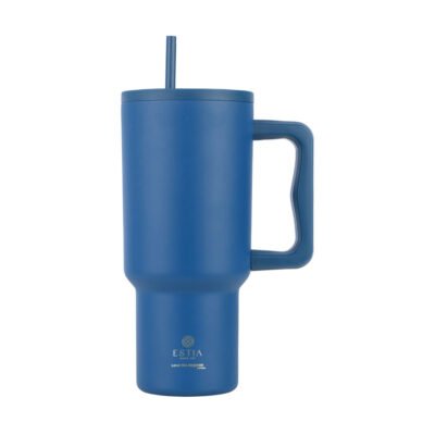 Estia Straw Tumbler XL Sta 900 ml. Denim Blue
