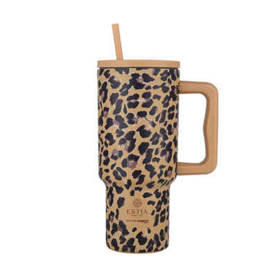 Estia Straw Tumbler XL Sta 900 ml. Spotted Prowl