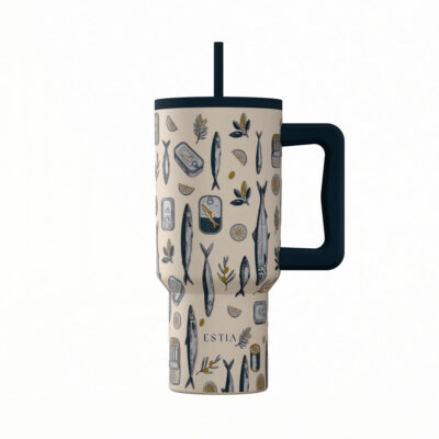 Estia Straw Tumbler XL Sta 900 ml. Salt Life