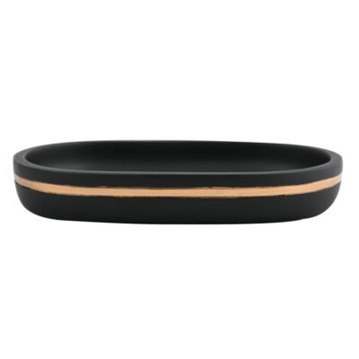Spirella Bly Σαπουνοθήκη Polyresin 20980 Black Gold