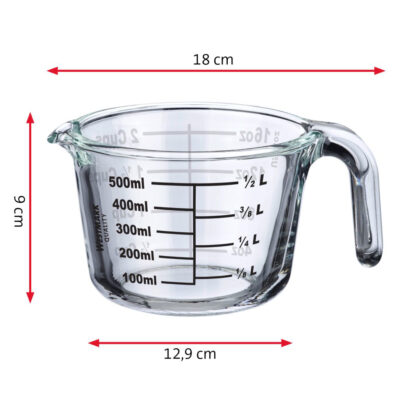 Westmark No 3062 Μεζούρα Κανάτα Πυράντοχη -20o C/ 280o C 500 ml.