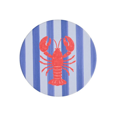Estia Σουβέρ Round ceramic 10 cm. Nautical Lobster