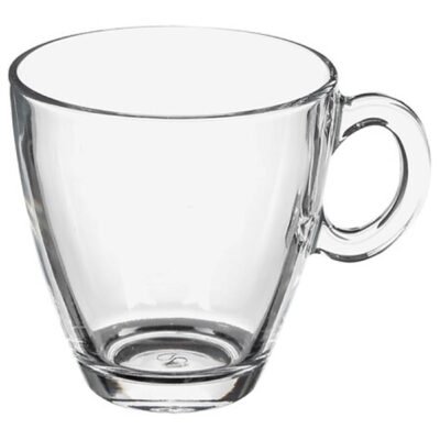 Κούπα γυάλινο Διάφανη 21 cl. 10,7 x 8,2 x 8,2 cm.