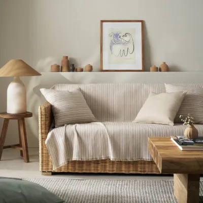 Gofis Ριχτάρι Σχέδιο-574 Coffee Brown Πολυθρόνας 180 x 180 cm.