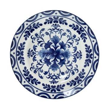 Tognana Madison Ortigia blue Pasta bowl 27 cm.