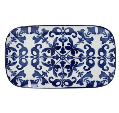 Tognana Madison Ortigia blue Serving dish ορθογώνια 30 x 17 cm.