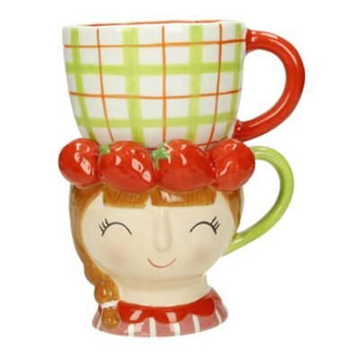 Brandani Lady Strawberry Κούπες Σετ-2