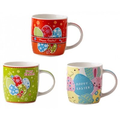 Κούπα Marva 350 ml. New bone china Happy Easter 3 σχέδια