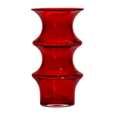 Kosta Boda Vase Pagod Red 25,5 cm.