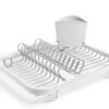 Umbra Dish Rack Sinkin Nicke White