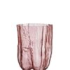 Kosta Boda Crackle Vase Pink 270 mm.