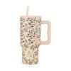Estia Straw Tumbler XL Sta 900 ml. Bloom Beige