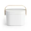 Umbra Bellwood Compost Bin Natural / White