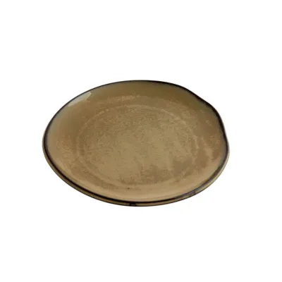 Granite Tm Inglazed Sand Πιάτο Φρούτου 18,7 x 18,3 x 2,3 cm.