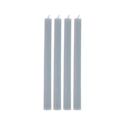 Κερί Σετ-4 Arti Casa 8,8 x 2,3 x 25,5 cm. Γκρί
