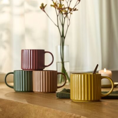 Tognana Κούπα Madrid Ember 430 cc stoneware 4 Χρώματα