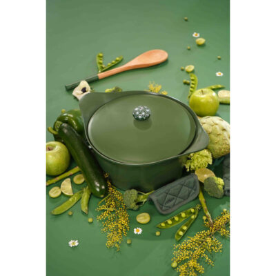 Cookut Χύτρα Cocotte 24 cm. - 4,5 lt. Green