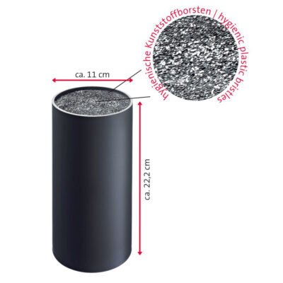 Westmark No 1450 Βάση Μαχαιρίων Blak 22 x 11 cm.