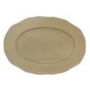 Arianna Hausmann Beige Πιατέλα Οβάλ 38 cm.