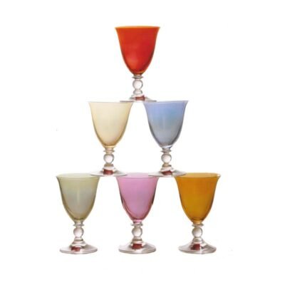 Ποτήρι Νερού Σετ-6 Rona Colour Assorted 260 ml.