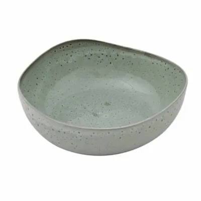 Granite Tm Glazed Εκρού Σαλατιέρα 24,2 x 22 x 8,5 cm