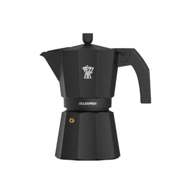 Pezzetti Moka Espresso Coal Black 1 cup