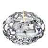 Orrefors Raspberry Votive 69 mm.