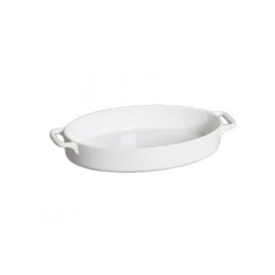 Πυρίμαχο White με χεράκια 38 cm. Ορθογώνιο