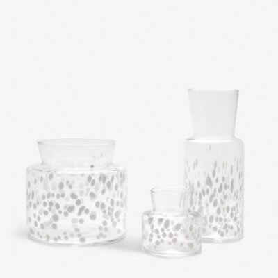 Kosta Boda Meadow Winter Vase White 11,5 cm.