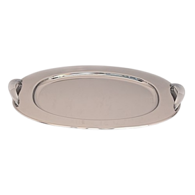 Δίσκος Inox Οβάλ 27 x 38 cm.