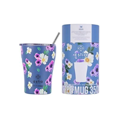 Estia Save The Aegean Coffee Mug 350 ml. Garden Blue