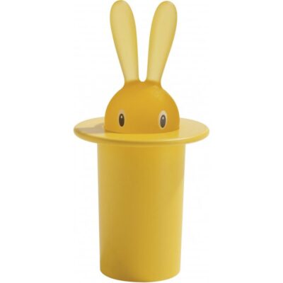 Alessi Magic Bunny Toothpick Holder Yellow