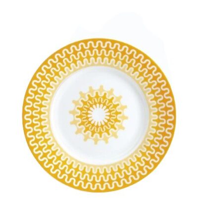 Illusion Yellow Ιωνία Πιάτο Φρούτου 23,5 cm