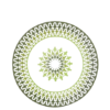 Illusion Green Ιωνία Πιάτο Φρούτου 23,5 cm