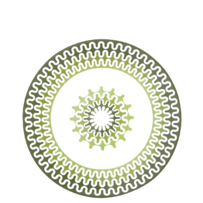 Illusion Green Ιωνία Πιάτο Φρούτου 23,5 cm