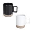 Tognana Κούπα set-2 Stoneware 400 cc. black & white you & me