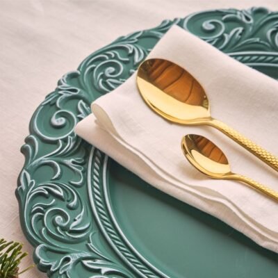 Tognana Σουπλά Charger plate polypropylene 33 cm. Imperial Green