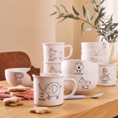 Tognana Stonaware White little funny ones Μπωλ 13 cm.