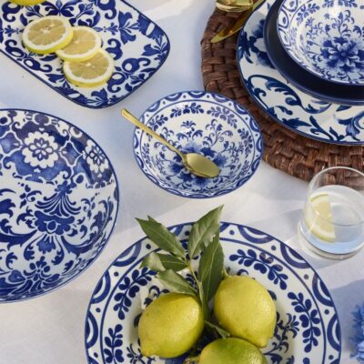 Tognana Madison Ortigia blue Bowl 15 cm.