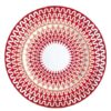 Illusion Red Ιωνία Πιατέλα Στρογγυλή 32 cm