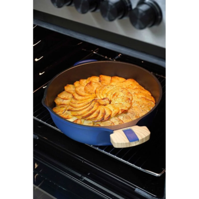 Cookut Fabulous Τηγάνι Αντικολλητικό 28 cm. - 4,5 lt. με καπάκι & 8 χρήσεις Saphir Μπλε