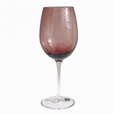 Home Fashion Ποτήρι Style Purple 640 ml. Νερού Με Πόδι