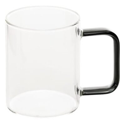 Κούπα γυάλινη Secret de gourmet με χεράκι γκρί 20 cl. - 9,8 x 6,6 x 8 cm.