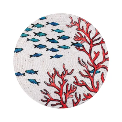 Silk Fashion Σουπλά Round 38 cm. Rd 2342 Ψάρια